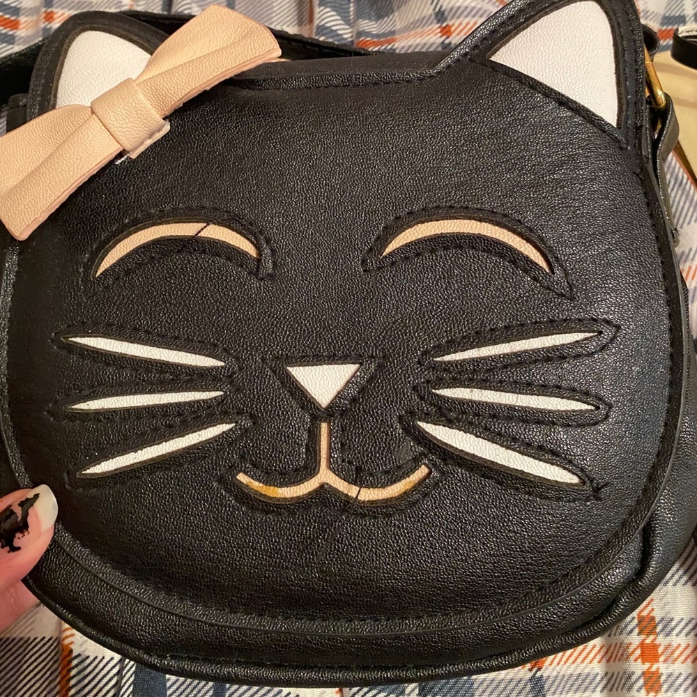 Cute cat purse